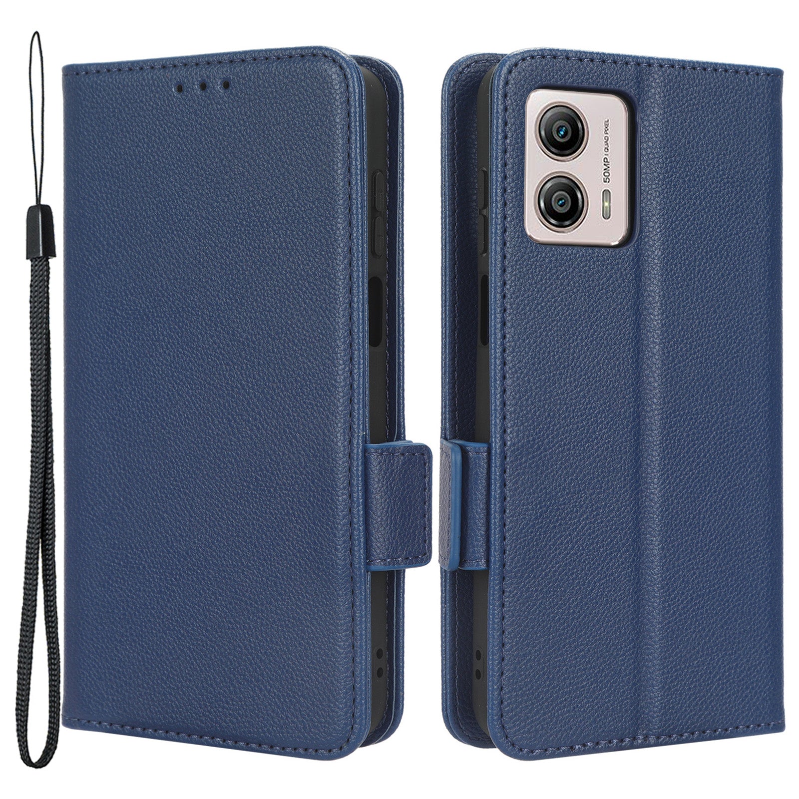 For Motorola Moto G73 5G PU Leather Dual Magnetic Clasp Phone Cover Wallet Stand Litchi Texture Phone Case For Motorola Moto G73 5G PU Leather Dual Magnetic Clasp Phone Cover Wallet Stand Litchi Texture Phone Case